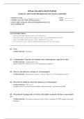 NUR 613 ADVANCED PHARMACOLOGY EXAM 2026 COMPLETE EXAM QUESTIONS AND ANSWERS 100&percnt; VERIFIED A&plus; GRADE ASSURED&excl;&excl;&excl;&excl;&excl; NEW LATEST UPDATE&excl;&excl;&excl;&excl;&excl;