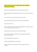 BMW ASSOCIATES TEST &vert;&vert; QUESTIONS AND CORRECT DETAILED ANSWERS&period;