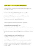 CEPSCI PRACTICE TEST &vert;&vert; 100&percnt; Correct Answers&period;
