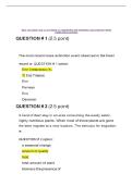 BIOL 134 EXAM 4 &lpar;CH 42-47&rpar;-WEEK 16 &vert; QUESTIONS AND ANSWERS &vert; 2026 UPDATE &vert; WITH COMPLETE SOLUTIONS&period;
