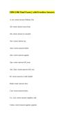 HIM 2360 Final Exam &vert;&vert; with Errorless Answers&period;