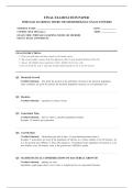 MICRO 100 MICROBIOLOGY EXAM 2026 COMPLETE EXAM QUESTIONS AND ANSWERS 100&percnt; VERIFIED A&plus; GRADE ASSURED&excl;&excl;&excl;&excl;&excl; NEW LATEST UPDATE&excl;&excl;&excl;&excl;&excl;