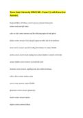 Texas State University HIM 2360 - Exam 3 &vert;&vert; with Error-free Answers&period;