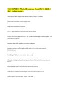 TXST&colon; HIM 2360- Medical Terminology Exam &num;5 &lpar;CH 11&12&rpar; &vert;&vert; 100&percnt; Verified Answers&period;