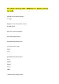Texas State University HIM 2360 Exam &num;4 S&period; Benitez &vert;&vert; Solved Correctly&period;