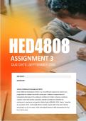 HED4808 Assignment 3 Semester 2 2026 - Due September 2026