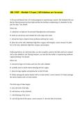 JBL EMT - Module 5 Exam &vert;&vert; All Solutions are Accurate&period;