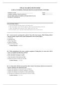  MED SURG EXAM 2026  COMPLETE EXAM QUESTIONS AND ANSWERS 100&percnt; VERIFIED A&plus; GRADE ASSURED&excl;&excl;&excl;&excl;&excl; NEW LATEST UPDATE&excl;&excl;&excl;&excl;&excl;