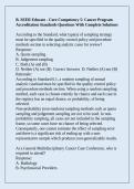 B&period; SEER Educate - Core Competency 5&colon; Cancer Program Accreditation Standards Questions With Complete Solutions&NewLine;&NewLine;
