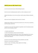 NRFSP &vert;&vert; Answers 100&percnt; Rated Correct&period;