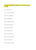 TABE Math D &lpar;Difficult&rpar; Computation Assessment &vert;&vert; All Answers are Valid&period;