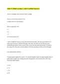 Tabe &num;1 &lpar;Math section&rpar; &vert;&vert; with Certified Answers&period;