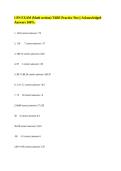 LPN EXAM &lpar;Math section&rpar; TABE Practice Test &vert;&vert; Acknowledged Answers 100&percnt;&period;