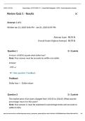 FIN 801 QUIZ 1 &vert; QUESTIONS AND ANSWERS &vert; 2026 UPDATE &vert; 100&percnt; CORRECT - TMU&period;