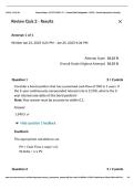 FIN 801 QUIZ 2 &vert; QUESTIONS AND ANSWERS &vert; 2026 UPDATE &vert; 100&percnt; CORRECT - TMU&period;