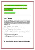 NUR 3300 Exam 1 &ndash; Nursing Practice II &ndash; &lpar;2026&rpar;&NewLine;200-Question Practice Exam with Correct Answers & &NewLine;Detailed Rationales&NewLine;William Paterson University