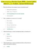 NURS 252 Final Exam Practice Exam &lpar;PDF&rpar; &vert; Latest Update &NewLine;2026&sol;27 &vert; A&plus; Verified &vert; Instant Pdf Download 