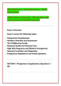 NUR 3300 Nursing Practice II Exams 1&ndash;4 Complete Study Guide Bundle 2026&sol;2027 &vert; Comprehensive Clinical Nursing Review &vert; Patient Care & Clinical Judgment Preparation &vert; William Paterson University Resource &vert; Graded A&plus;