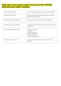 ASAM Criteria Case-Vignette & AADC Exam Prep ACTUAL UPDATED &NewLine;QUESTIONS AND CORRECT ANSWERS 