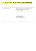 exam 3-ASAM 346 ACTUAL UPDATED QUESTIONS AND CORRECT ANSWERS 