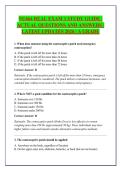 NU664 REAL EXAM 1 STUDY GUIDE &vert; &NewLine;ACTUAL QUESTIONS AND ANSWERS &vert; &NewLine;LATEST UPDATES 2026 &vert; A GRADE 