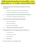 NURS 358 Final Exam Practice Exam &lpar;PDF&rpar; &vert; Latest &NewLine;Update 2026&sol;27 &vert; A&plus; Verified &vert; Instant Pdf Download 
