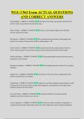 WGU C963 Exam ACTUAL QUESTIONS &NewLine;AND CORRECT ANSWERS
