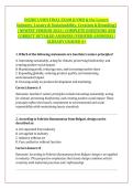 INSIDE LVMH FINAL EXAM &lpar;LVMH & the Luxury &NewLine;Industry&comma; Luxury & Sustainability&comma; Creation & Branding&rpar; &NewLine;&vert; NEWEST VERSION 2026 &vert; COMPLETE QUESTIONS AND &NewLine;CORRECT DETAILED ANSWERS &lpar;VERIFIED ANSWERS&rpar; &vert; &NewLine;ALREADY GRADED A&plus; 