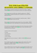 WGU D184 Exam UPDATED &NewLine;QUESTIONS AND CORRECT ANSWERS