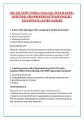 NSG 552 EXAM 3 Wilkes University ACTUAL EXAM &vert; &NewLine;QUESTIONS AND ANSWERS WITH RATIONALES &vert; &NewLine;2026 UPDATE &vert; RATED A GRADE