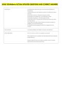 AFAB 130 Midterm ACTUAL UPDATED QUESTIONS AND CORRECT ANSWERS 