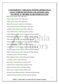MASTER SET&ast;&ast;&ast; SKELETAL SYSTEM LAB PRACTICAL&NewLine;EXAM &vert; VERIFIED QUESTIONS AND ANSWERS &vert; 100&percnt;&NewLine;ACCURATE&comma; A&plus; GRADED&comma; GUARANTEED SUCCESS&excl;