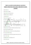 HOLE'S ANATOMY AND PHYSIOLOGY CHAPTER 5 &vert;&NewLine;PERFECT PREP FOR EVERY PAPER &vert; PRECISION IN EVERY&NewLine;ANSWER&excl;
