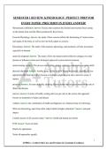 SEMESTER 1 REVIEW&colon; KINESIOLOGY &vert; PERFECT PREP FOR&NewLine;EVERY PAPER &vert; PRECISION IN EVERY ANSWER&excl;