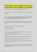 PSYCH 3325 Exam 2 UPDATED ACTUAL &NewLine;QUESTIONS AND CORRECT ANSWERS