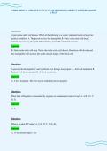 CMSRN MEDICAL UPDATED ACTUAL EXAM QUESTIONS CORRECT ANSWERS GRADED A