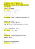 RCIS Exam Package Deal With Complete Solutions 