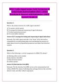 IMSA Traffic Signal Senior Field Technician III &NewLine;Actual Exam &lpar;Latest Update 2025 &sol; 2026&rpar; &NewLine;Questions & Answers with Rationales &vert; 100&percnt; &NewLine;Correct &vert; Grade A&plus; 