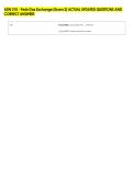 ADN 210 - Peds Gas Exchange &lpar;Exam 2&rpar; ACTUAL UPDATED QUESTIONS AND &NewLine;CORRECT ANSWERS 