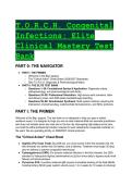 T&period;O&period;R&period;C&period;H&period; Congenital Infections&colon; Elite Clinical Mastery Test Bank & Study Guide &lpar;2026&sol;2027 Protocols&rpar;