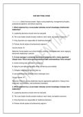 NUR 4827 Exam 1 Study Guide 2026&sol;2027 Edition &vert; 75 Questions with Answers & Rationales &vert; Success Guaranteed