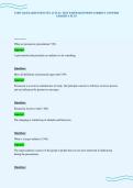 CMST 240 EXAMINATION SET ACTUAL TEST PAPER QUESTIONS CORRECT ANSWERS GRADED A
