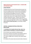 Alberta Electrician Fourth Period AIT Exam Study Guide &vert; Original Practice Questions with Detailed Explanations &vert; 2026 Edition