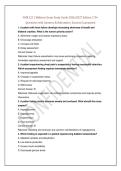 NUR 1211 Midterm Exam Study Guide 2026&sol;2027 Edition &vert; 75 Questions with Answers & Rationales &vert; Success Guaranteed