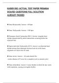 KAISER EKG ACTUAL TEST PAPER PREMIUM&NewLine;SOLVED QUESTIONS FULL SOLUTION&NewLine;ALREADY PASSED