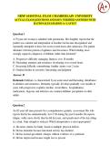NRNP 6540 FINAL EXAM CHAMBERLAIN UNIVERSITY 2026 &sol; 2027   QUESTIONS AND 100&percnt; VERIFIED ANSWERS WITH RATIONALES GRADED A&plus; LATEST