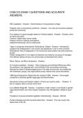 COM 315 EXAM 1 QUESTIONS AND ACCURATE ANSWERS