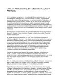 COM 315 FINAL EXAM QUESTIONS AND ACCURATE ANSWERS