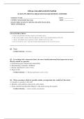 NCLEX PN MENTAL HEALTH NURSING EXAM 2026 COMPLETE EXAM QUESTIONS AND ANSWERS 100&percnt; VERIFIED A&plus; GRADE ASSURED&excl;&excl;&excl;&excl;&excl; NEW LATEST UPDATE&excl;&excl;&excl;&excl;&excl;