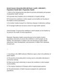 Grand Canyon University NSG 440 Exam 1 &lpar;pdf&rpar; &vert; 2026&sol;2027 &vert; Population Health Q&A &vert; Population Health